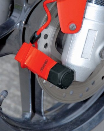 Draper 23260 Motorrad-Bremsschloss für 6 mm Bremsscheiben - 